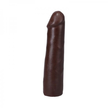 The Realistic Penis 7 In. Ultraskyn Vac-u-lock Dildo Chocolate