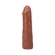 The Realistic Penis 7 In. Ultraskyn Vac-u-lock Dildo Caramel