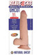 RealShaft Dildo Dual Layered Uncut Slider Thin Tip 8.5 In. Light