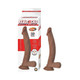RealShaft Dildo Dual Layered 10 Brown - view 2