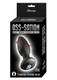Anal-sation Remote Vibrating And Rotating Anal Plug Black