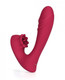 Lacy G-spot Vibrator W/tongue Licker - view 2