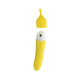Natalie's Toy Box Banana Cream Air Pulse & G-spot Vibrator - Yellow - view 2