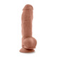 Au Naturel Big Boy Dildo 10 In. Mocha - view 2