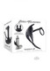 Zero Tolerance Saddle Up Rechargeable Vibrating C-ring & Girth Enhancer Silicone Black