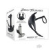 Zero Tolerance Saddle Up Rechargeable Vibrating C-ring & Girth Enhancer Silicone Black - view 2