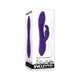 Evolved Wavy Rabbit Rechargeable Dual Stimulator Silicone Purple - view 2