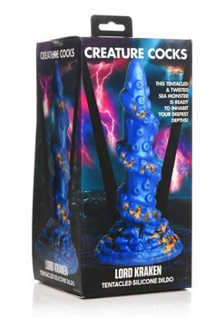 Creature Dildos Kraken Blue/gold