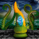 Monstropus 2.0 Vibrating Tentacle Silicone Dildo by Creature Dildos