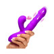 Thrusting and Sucking Silicone Rabbit Vibrator by Bang! - view 2