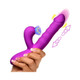 Thrust Wave Thrusting and Sucking Silicone Rabbit Vibrator by Shegasm - view 2