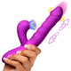 Thrust Wave Thrusting and Sucking Silicone Rabbit Vibrator by Shegasm - view 3