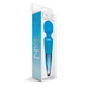 Nixie Rechargeable Wand Massager Blue Ombre Metallic - view 4