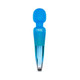 Nixie Rechargeable Wand Massager Blue Ombre Metallic - view 5