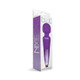Nixie Rechargeable Wand Massager Purple Ombre Metallic - view 2