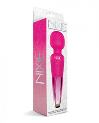 Nixie Rechargeable Wand Massager Pink Ombre Metallic