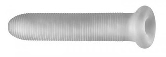 Perfect Fit Fat Boy Micro Ribbed Sheath 7.5in Clear