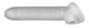 Perfect Fit Fat Boy Micro Ribbed Sheath 7.5in Clear - view 6