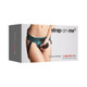 Strap On Me Leatherette Curious Harness - Metallic Green - view 2