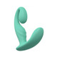 Loveline Bliss 10 Speed Dual Motor Vibe Sealed Silicone Rechargeable Submersible Green - view 2