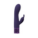 Royal Gems Monarch Silicone Rechargeable Vibrator Purple - view 2