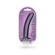 Shots Ouch! Smooth Silicone 7 In. G-spot Dildo Metallic Purple - view 2