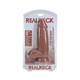 Realrock Extra Thick 8 In. Dildo With Balls Tan - view 2