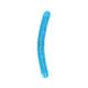 Realrock Glow In The Dark Double Dong 15 In. Dual-ended Dildo Neon Blue - view 2