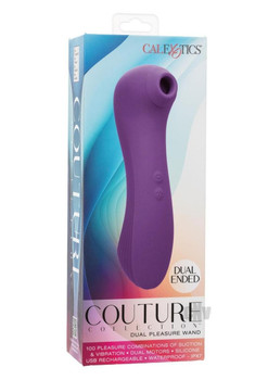 Couture Coll Dual Pleasure Wand Purple by California Exotic Novelties