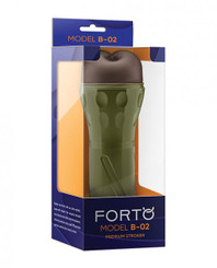 Forto Model B-02 Hard-side Anal Masturbator - Dark