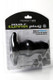 Double Tunnel Plug X-Large Black by Perfect Fit Brand - view 4