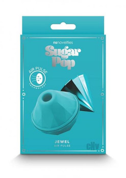 Sugar Pop Jewel Air Pulse Toy Teal