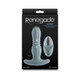 Renegade Gemini Thrusting Anal Plug With Remote Gray - view 2