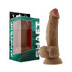 Shaft Model N Liquid Silicone Dong With Balls 7.5 In. Oak - view 2