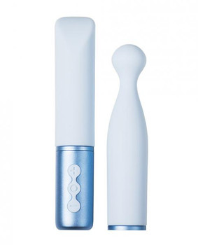 The Collection Interchangeable Heads Vibrator - Blu Bundle