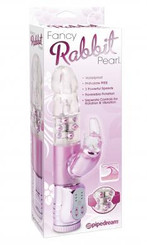 Pipedream Fancy Rabbit Pearl Vibrator Pink Adult Sex Toys