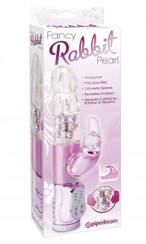 Pipedream Fancy Rabbit Pearl Vibrator Pink Adult Sex Toys