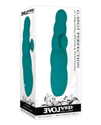 Evolved G-spot Perfection Silicone Rechargeable Teal