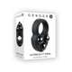 Gender X Workout Ring Weighted Silicone Training Erection ring Black - view 2