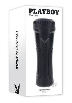Playboy The Urge Large Stroker Non Vibrating Tpe Black