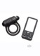 Bg 25x Silicone Erection ring W/remote Black