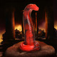 Creature Dildos King Cobra Red/blk - view 4
