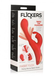 Flicking Silicone Rabbit Vibrator by Inmi