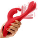 Flicking Silicone Rabbit Vibrator by Inmi - view 3