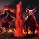 Fire Hound Silicone Dildo - Large by Creature Dildos