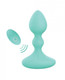 Pink Elephant Lil Rumble Rechargeable Vibe W/remote - Aqua