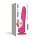 Strap-on-me Sliding Skin Realistic Dual-density Dildo Dual Fuchsia L