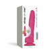 Strap-on-me Sliding Skin Realistic Dual-density Dildo Dual Fuchsia L - view 2