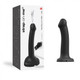 Strap-on-me Fluid-compatible Semi-realistic Silicone Dildo Black S (fluid Not Included)