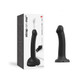 Strap-on-me Fluid-compatible Semi-realistic Silicone Dildo Black S (fluid Not Included) - view 2